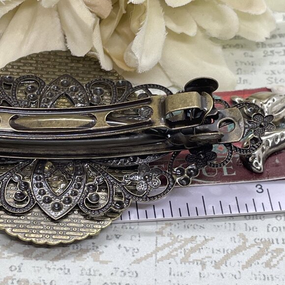 Greek Roman God Goddess Hair Clip Bronze barrette Artemis Aphrodite Hercules new - Picture 11 of 14